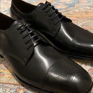 Salvatore Ferragamo Cap Toe Derby